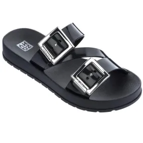 כפכפי אבזם זאקסי לנשים Zaxy Start Slide Black 18276--90058