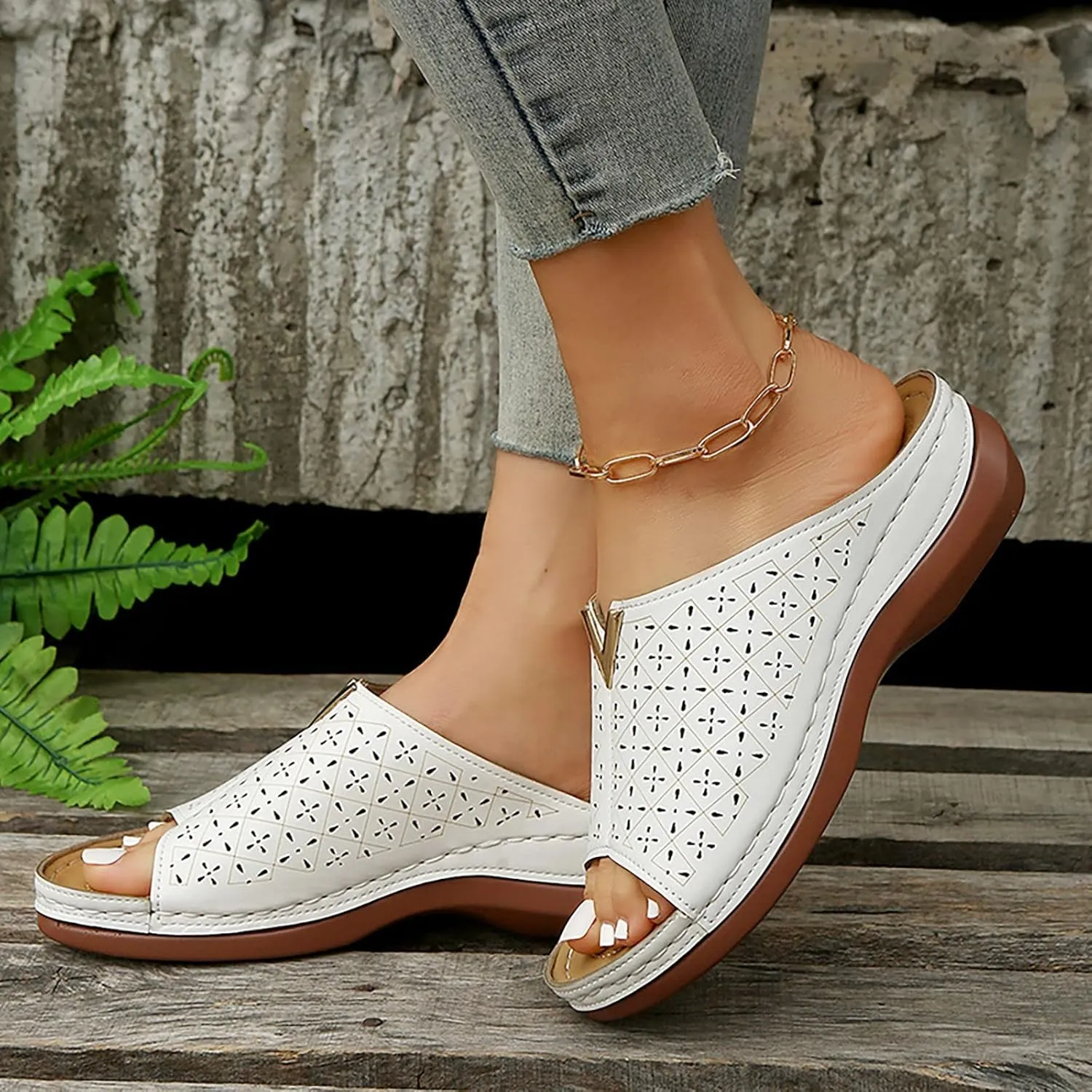 Arch Support Slippers for Women Indoor Wide Toe Box Shoes Women Orthopedic Womens Black Arch Support T-Strap Sandals Arch Support Shoes Orthopedic Sandals Platform Women Dressy Sandals