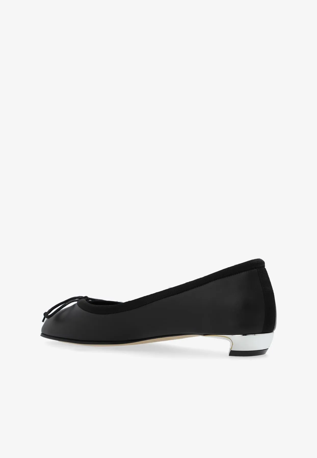 Armadillo Leather Ballet Flats
