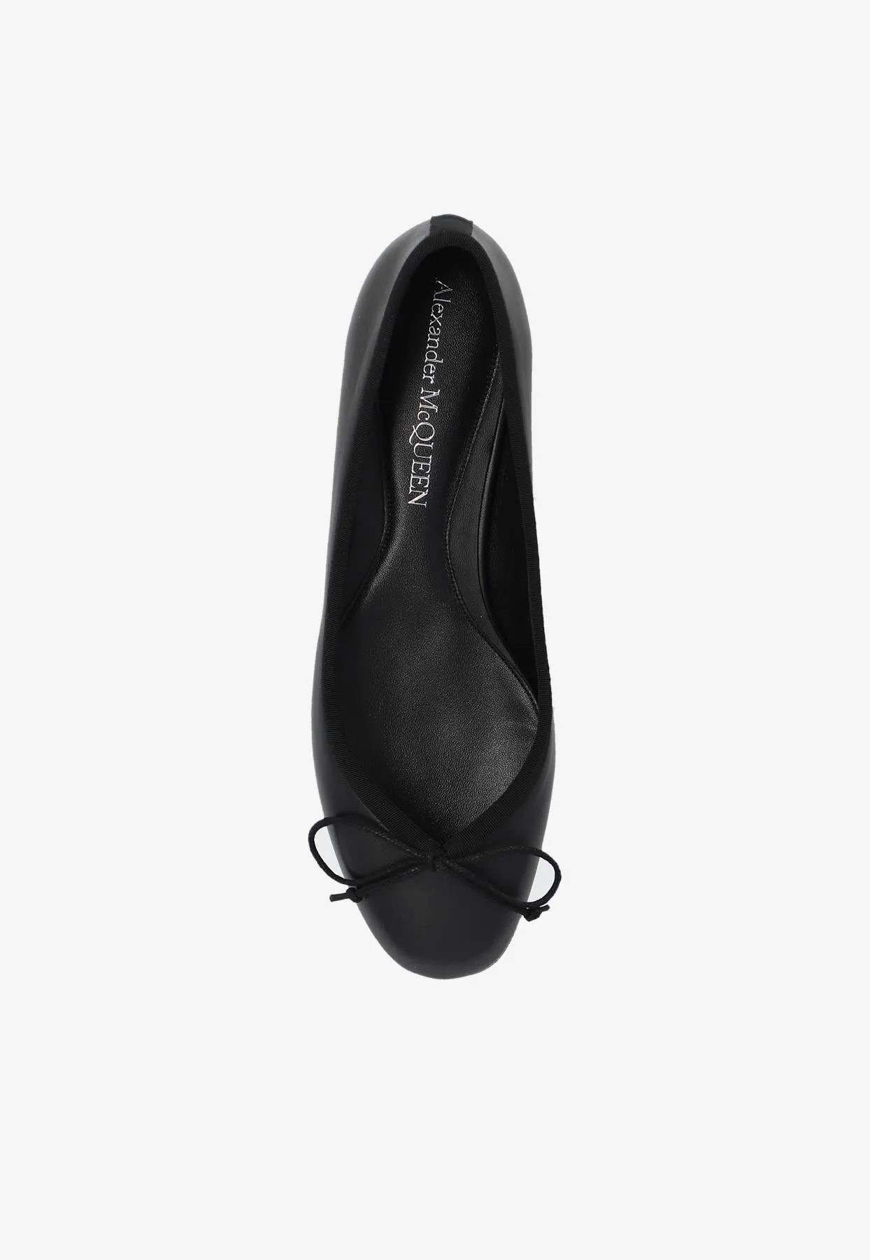 Armadillo Leather Ballet Flats