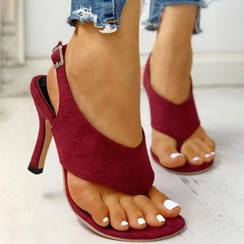 Back to school outfit Sonicelife  Sandals Women Summer 2024 High Heels Sandals Shoes Women Pumps Luxury Sandals For Summers Chaussure Femme Fashion Women Heels