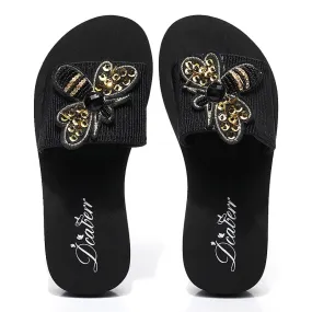 Bling Bee Women Slides