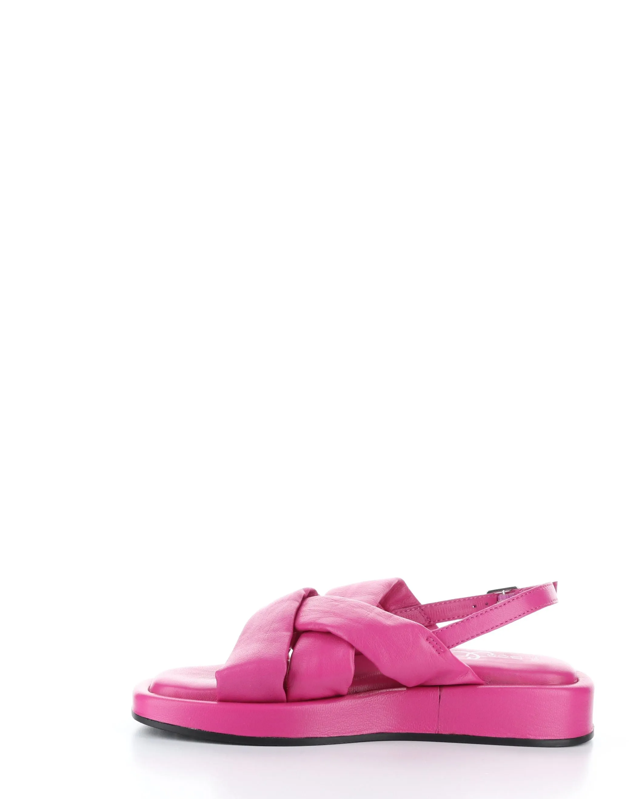 Bos & Co "Blitz" Fuchsia soft leather sandal