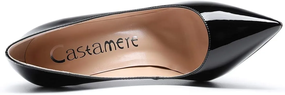 Castamere Women's High Heels Slip-On Pumps Pointy-Toe Elegant Stilettos Wedding Party Sexy Heel Shoes 12CM Heels Pump