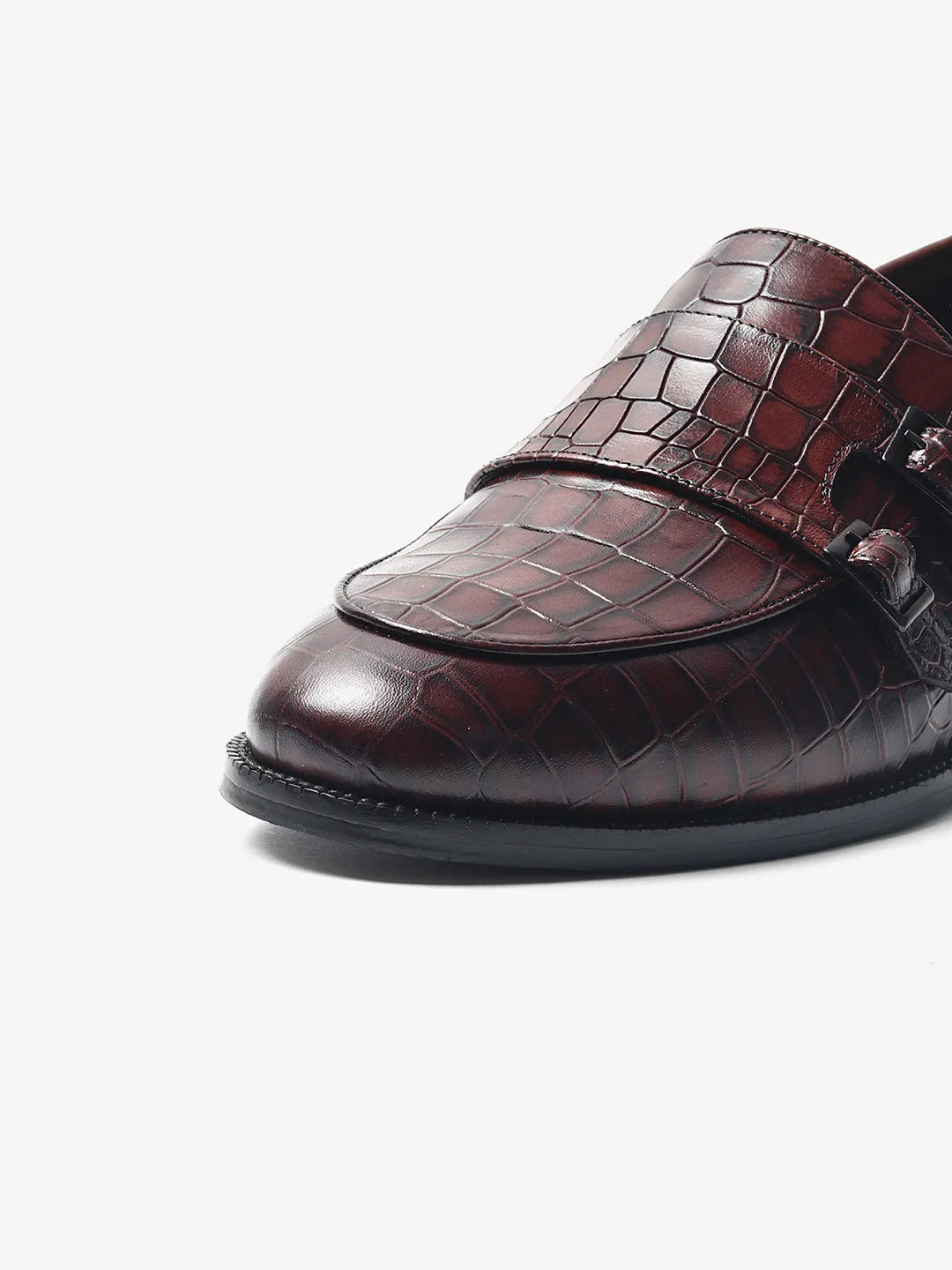 Classic Charm Pull-On Leather Loafers