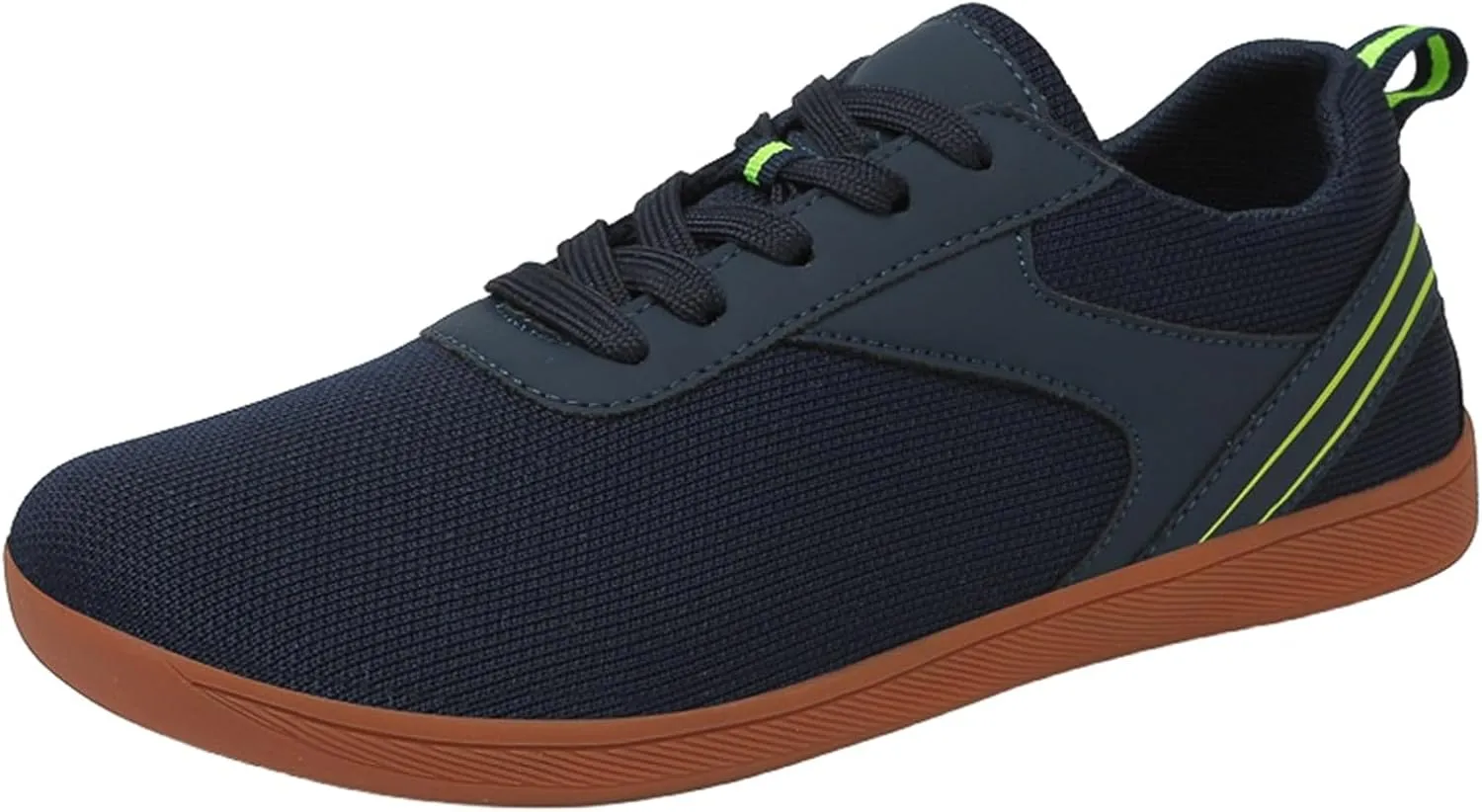 Flat Sneakers for Women Casual Slip On Walking Shoes Tennis Lightweight Gym Sneakers Womens Mens Breathable Mesh Knit Walking Sneaker On Feet All Day Blue