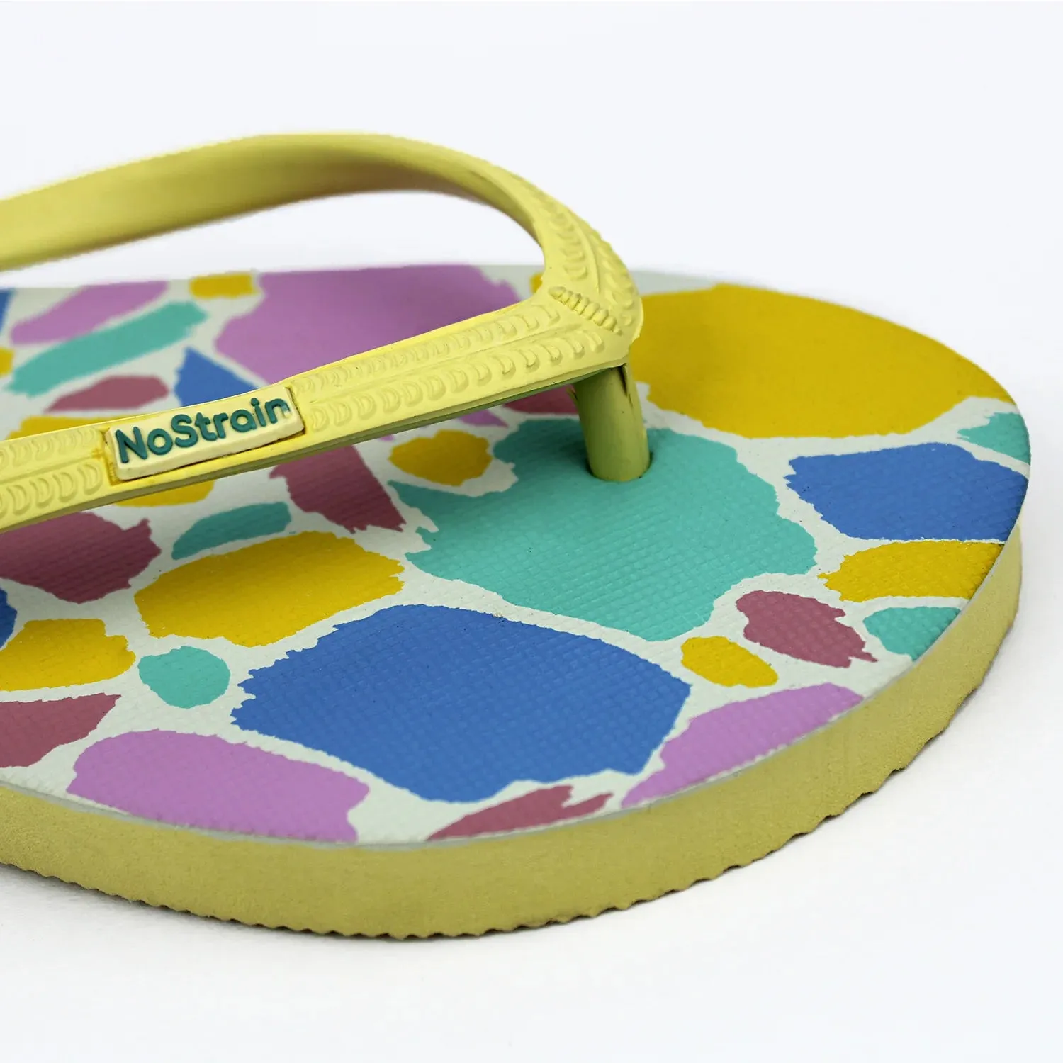 GoWild Pastel Yellow Flip-flops Women