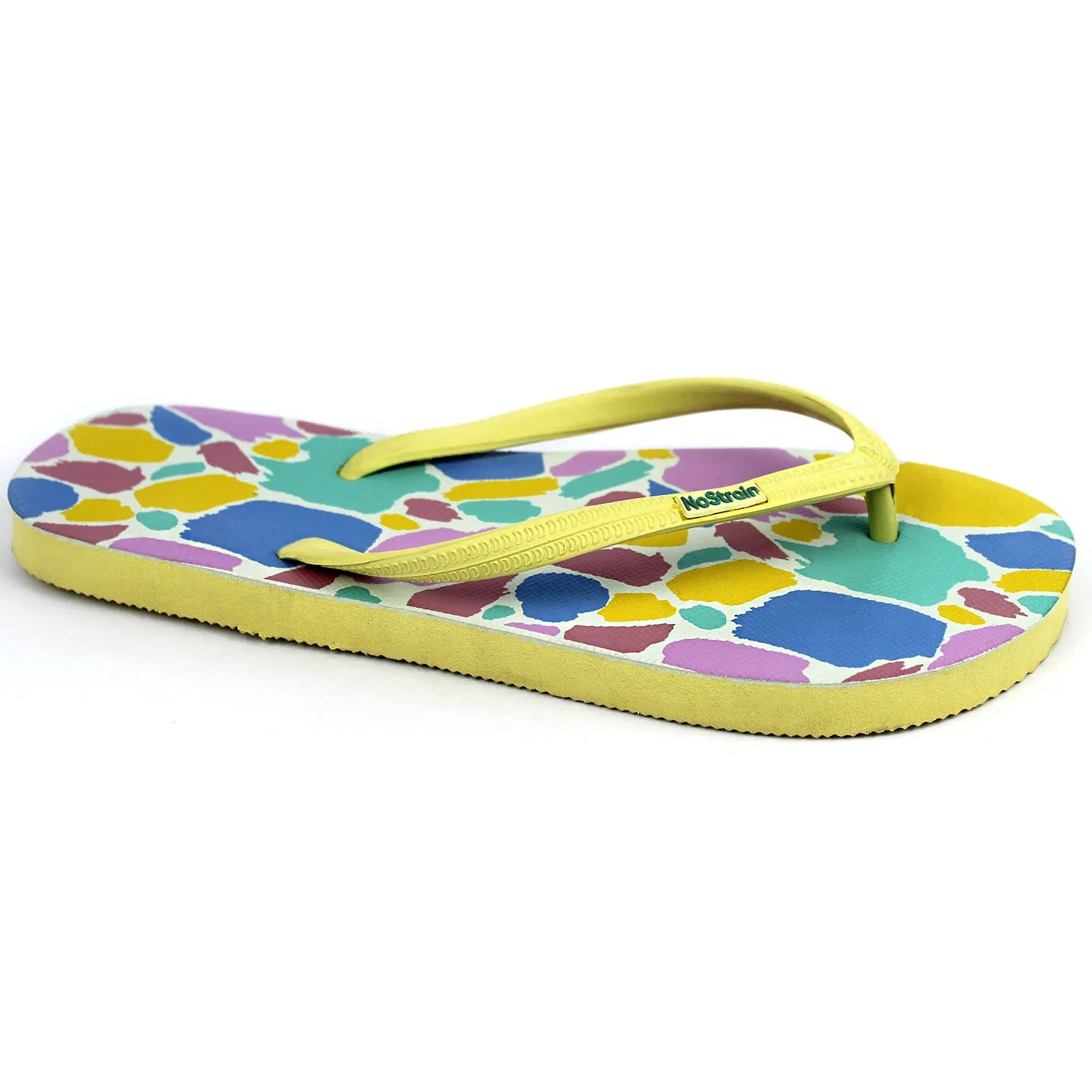 GoWild Pastel Yellow Flip-flops Women