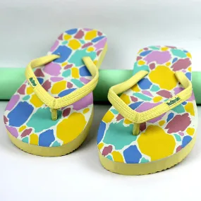 GoWild Pastel Yellow Flip-flops Women