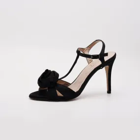 Hammerstein Black Flower Stilettos Heels
