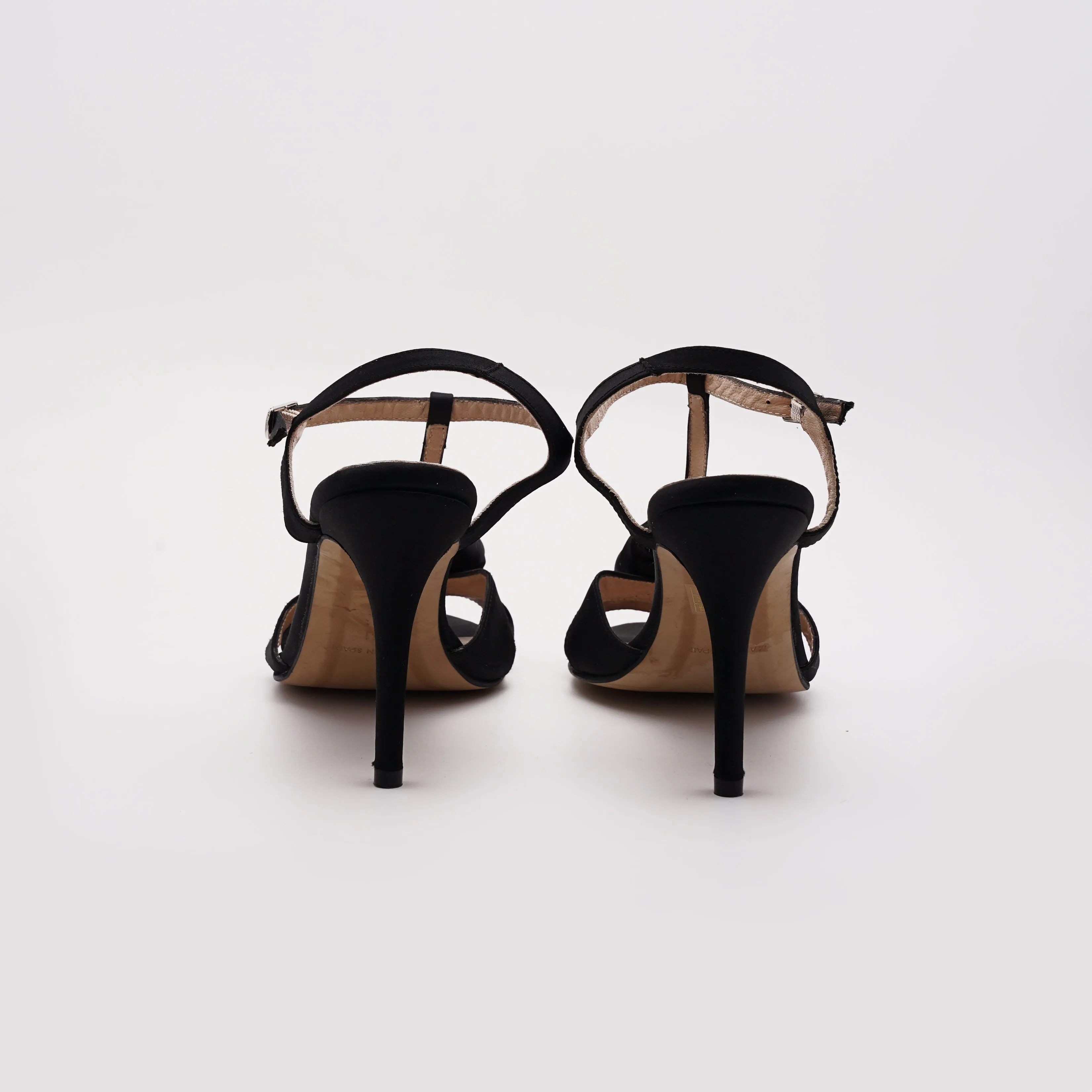 Hammerstein Black Flower Stilettos Heels