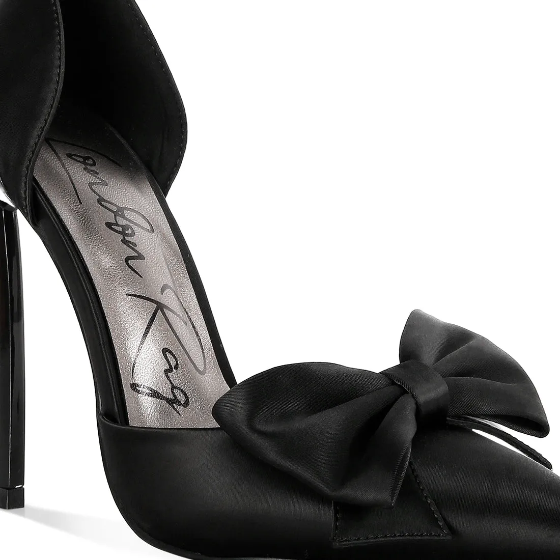 High Heeled Bow Sandals