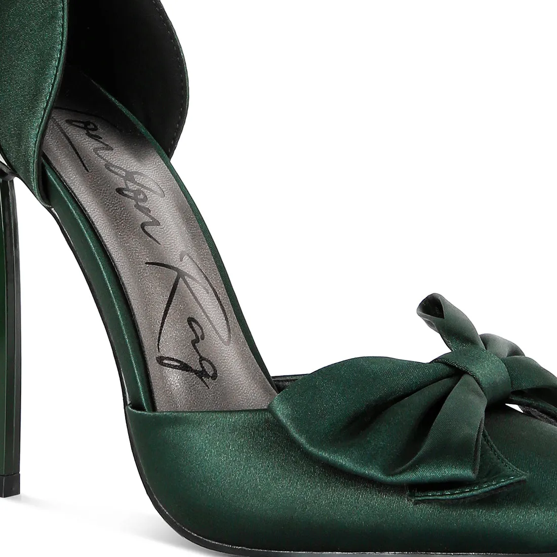 High Heeled Bow Sandals