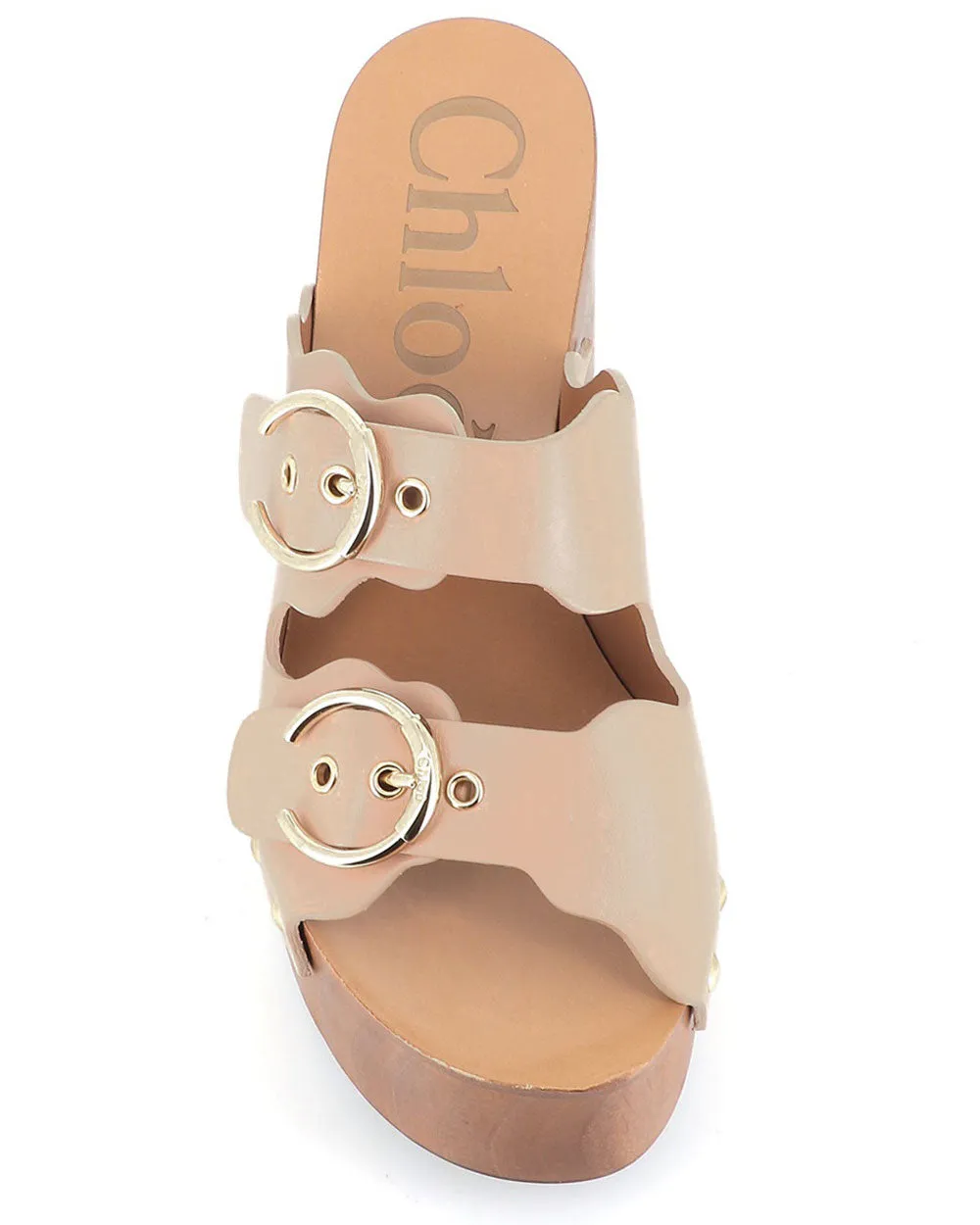 Ingrid Clog in Soft Tan
