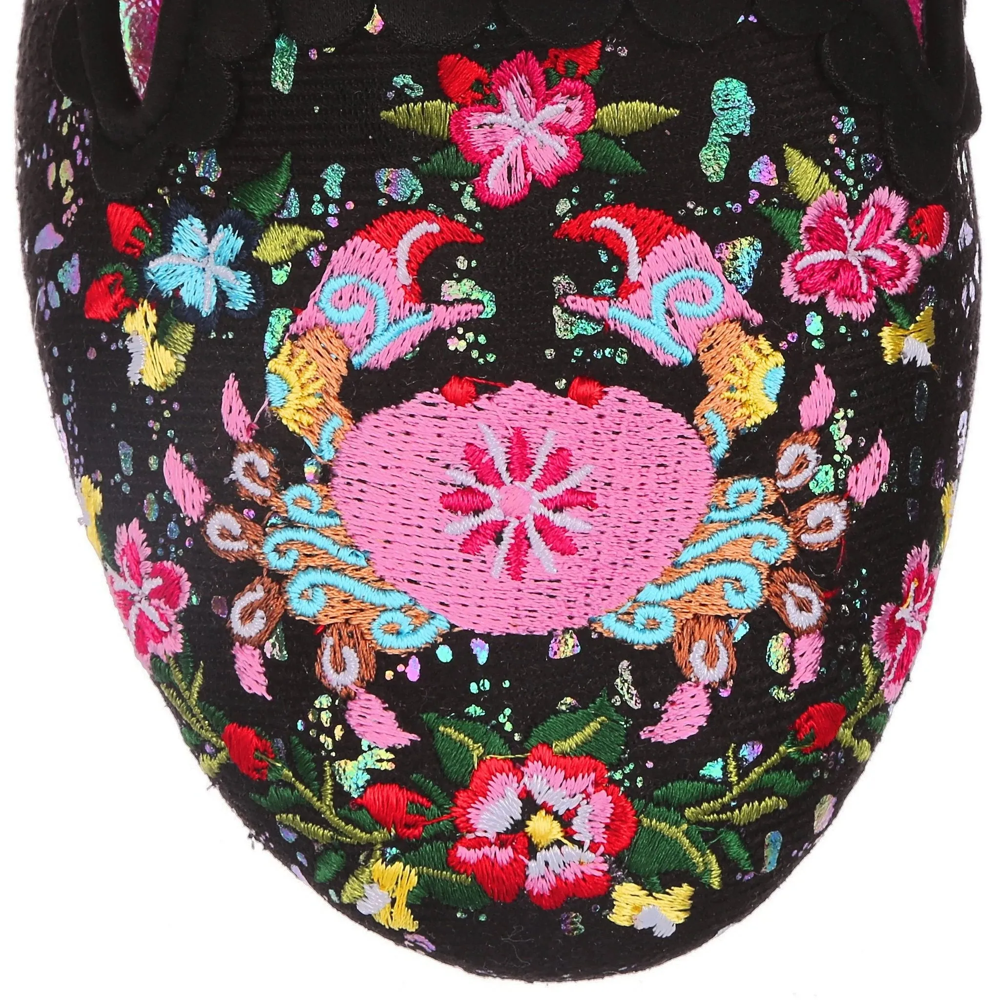 Irregular Choice Women's Crab-U-Lous Day 4329-75A Flats Shoes Black