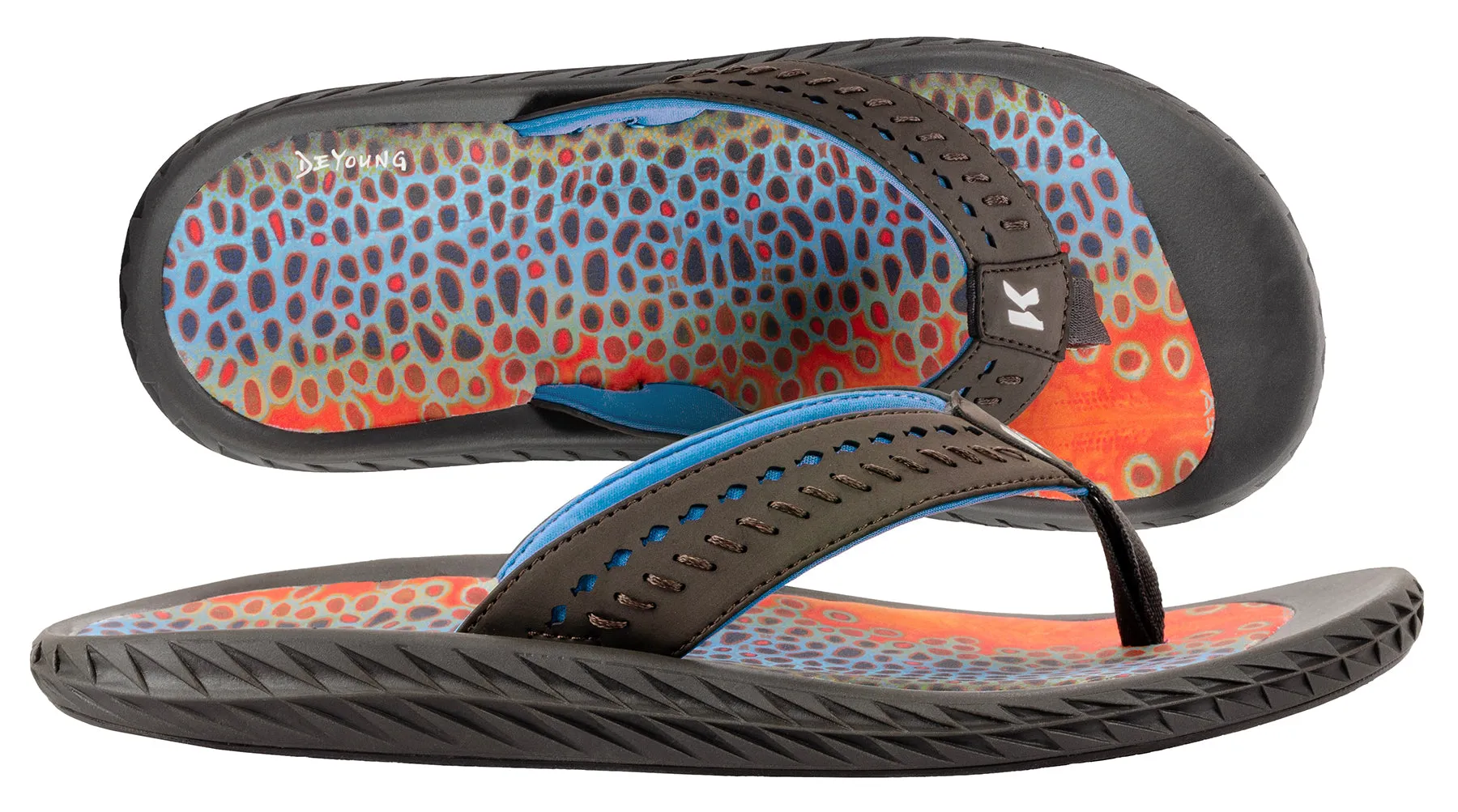 Korkers Fish Flip Brown Trout Men's