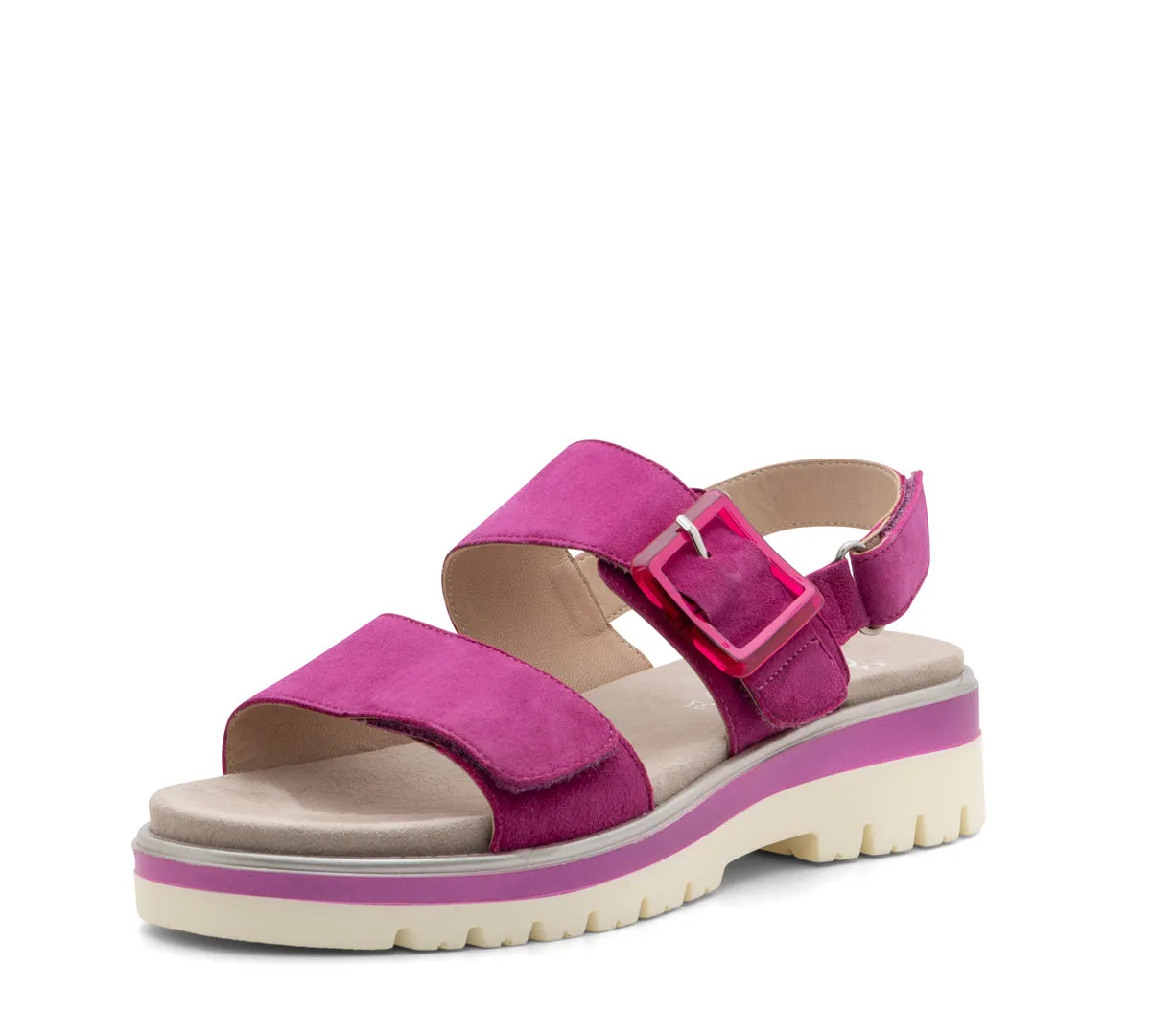 Marbella Women's Adjustable Sandal - Pink 16