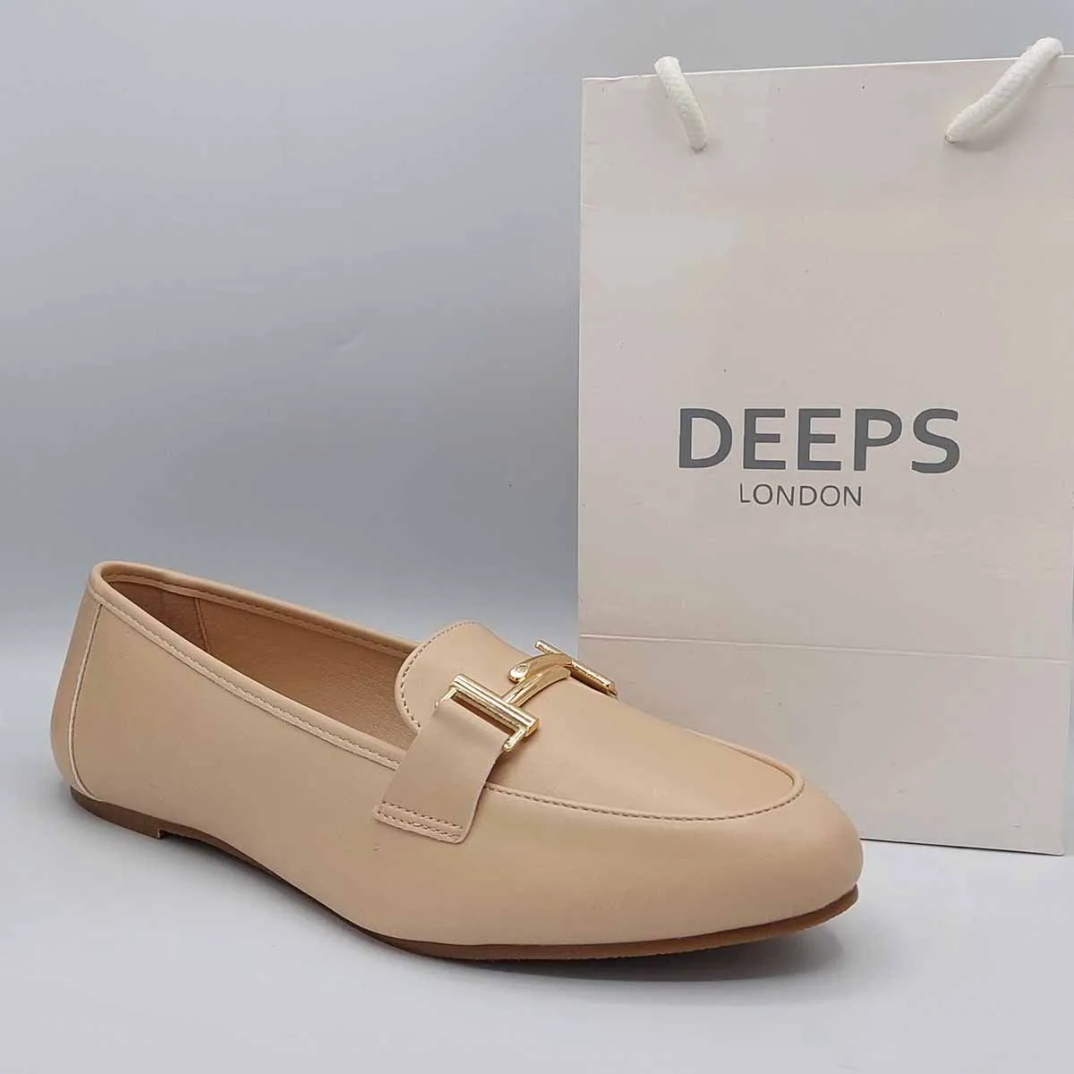 MIMOSA WOMEN'S  LOAFERS WITH GOLD SNAFFLE