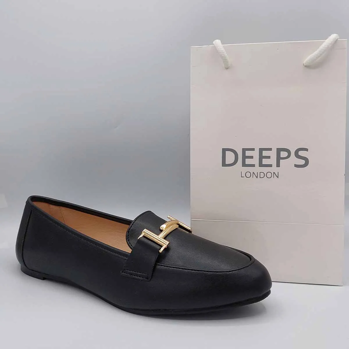MIMOSA WOMEN'S  LOAFERS WITH GOLD SNAFFLE