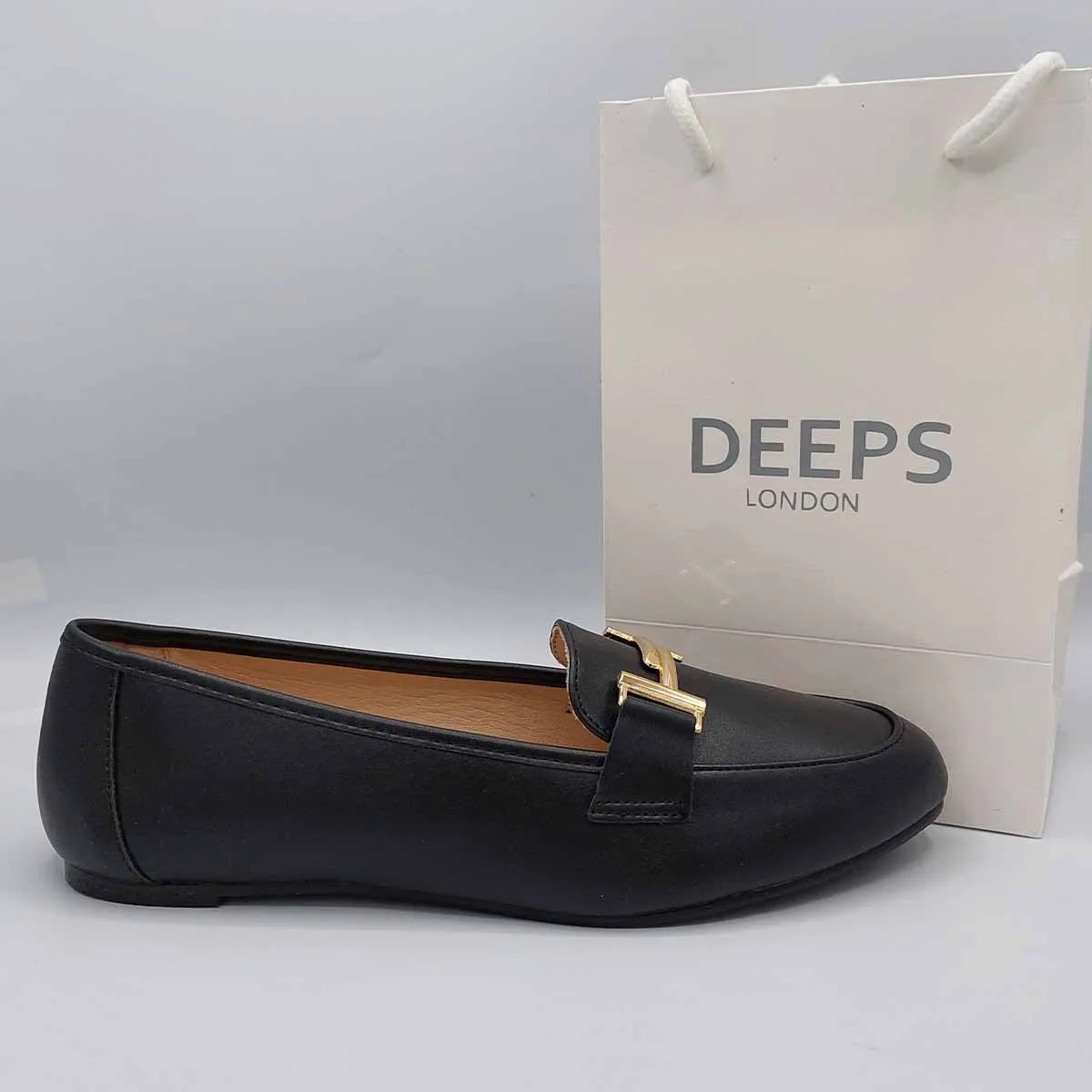 MIMOSA WOMEN'S  LOAFERS WITH GOLD SNAFFLE