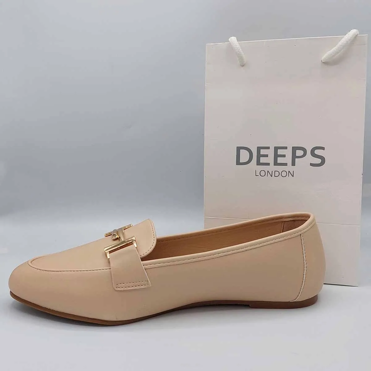 MIMOSA WOMEN'S  LOAFERS WITH GOLD SNAFFLE