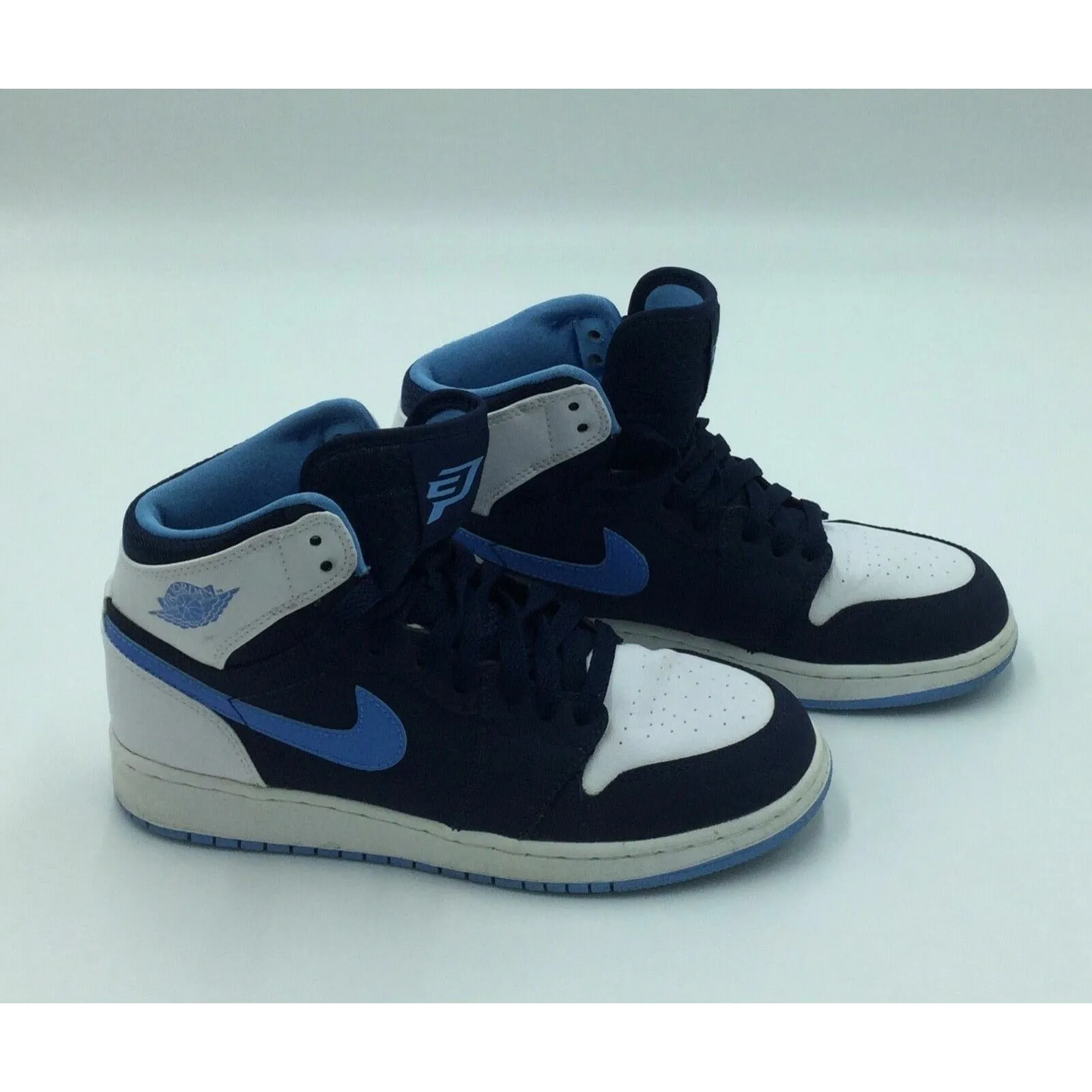 NIKE AIR JORDAN 1 RETRO HIGH OG BG CHRIS PAUL CP3 NAVY BLUE 705300-402 5Y