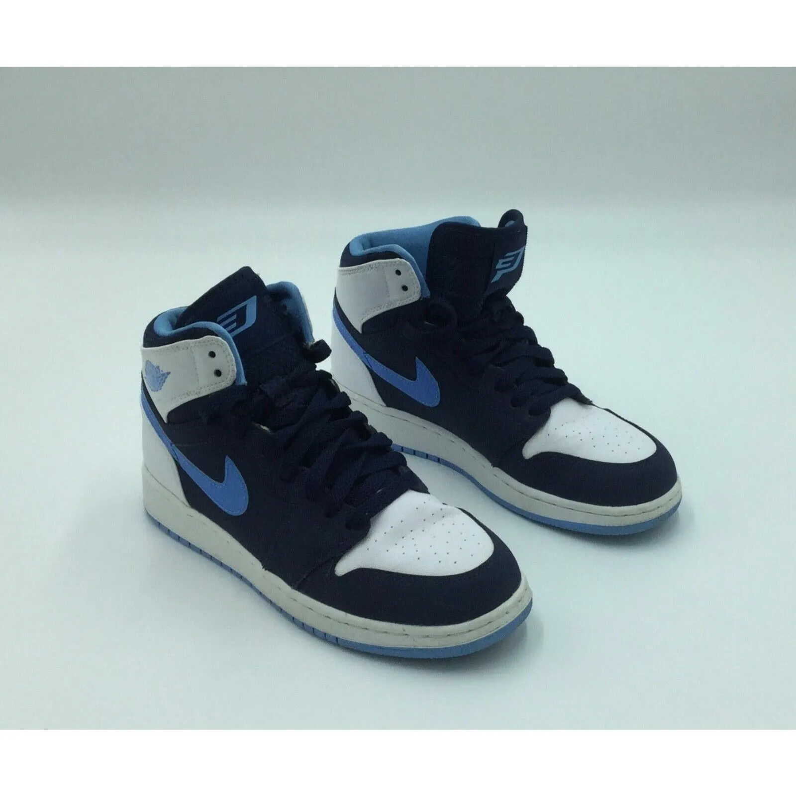 NIKE AIR JORDAN 1 RETRO HIGH OG BG CHRIS PAUL CP3 NAVY BLUE 705300-402 5Y