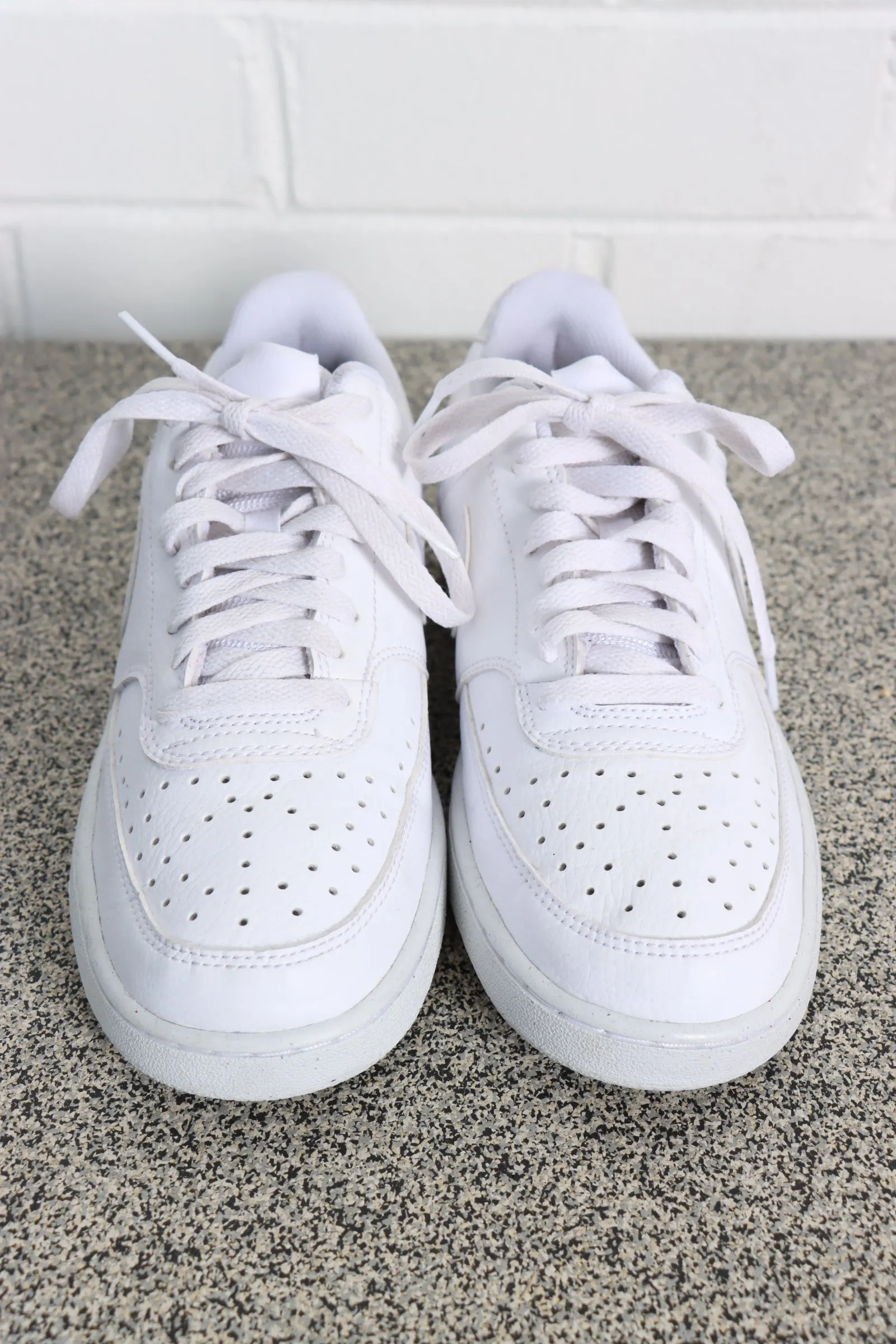 Nike Court Vision Low Next Nature Womens Casual Shoes White US (W8)
