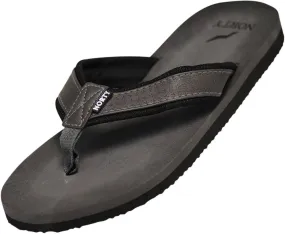 Norty MENS 8-13 FLIP FLOP SANDAL GREY   11102