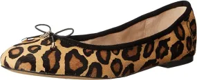 Sam Edelman Felicia New Tan Slip On Bow Detail Rounded Toe Flexible Ballet Flats