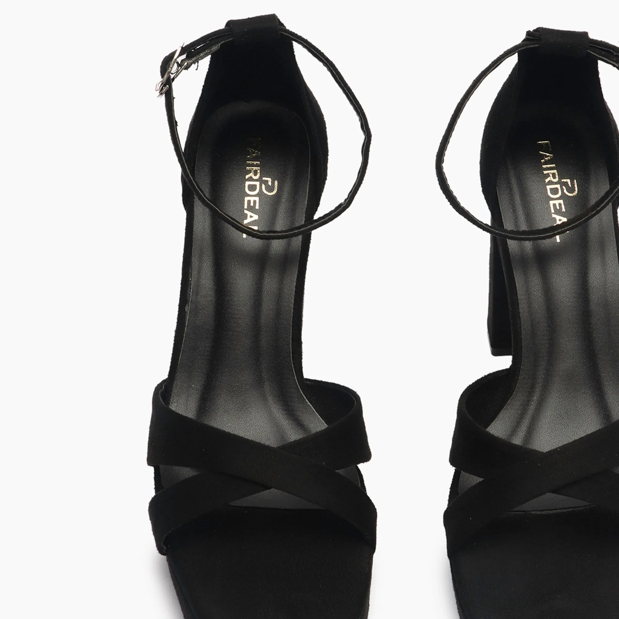 Square Toe Cross Sandals