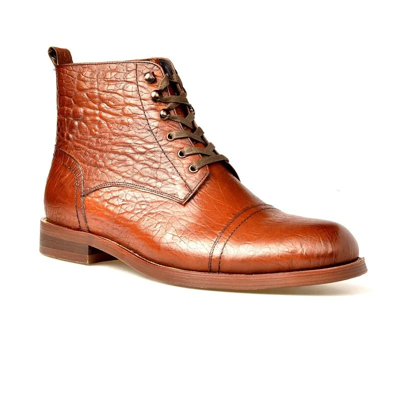 Veltique Lace-Up Ankle Boots