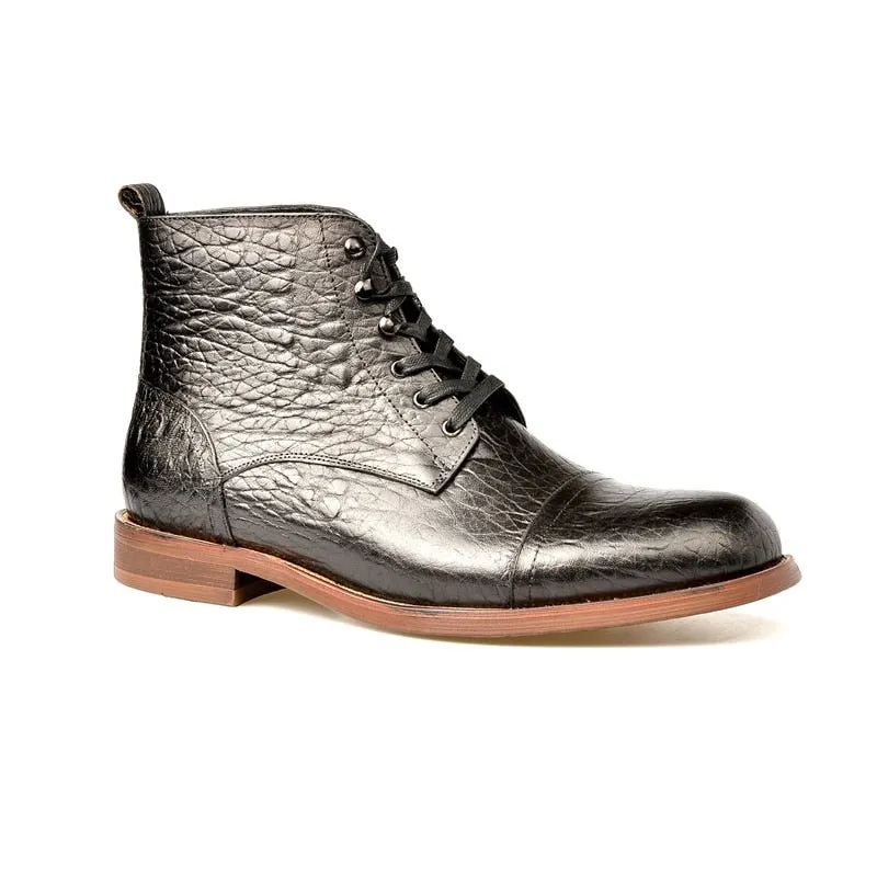 Veltique Lace-Up Ankle Boots