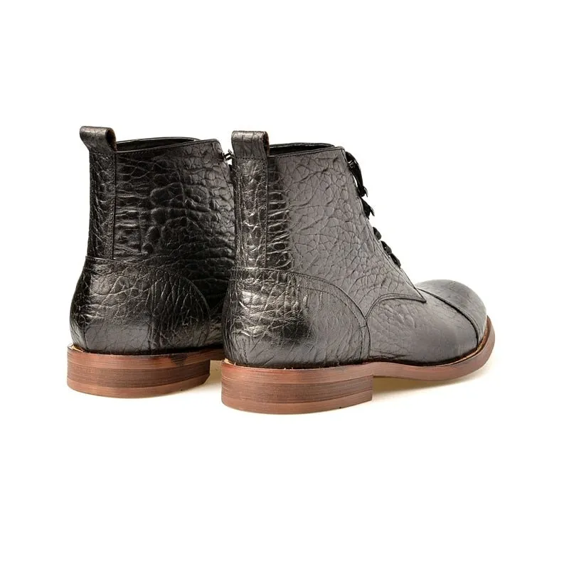 Veltique Lace-Up Ankle Boots