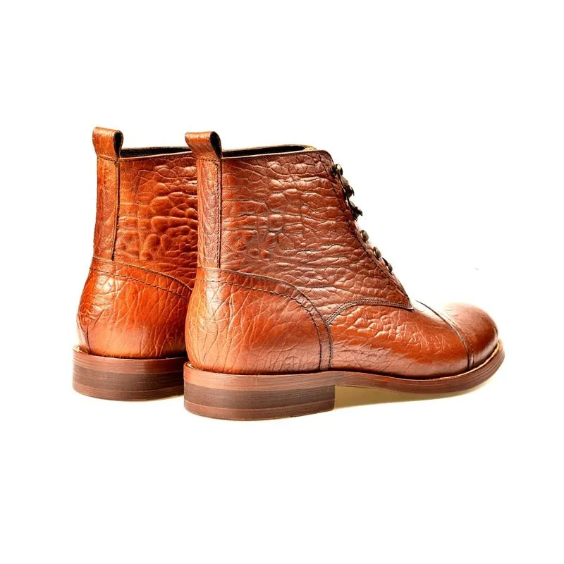 Veltique Lace-Up Ankle Boots