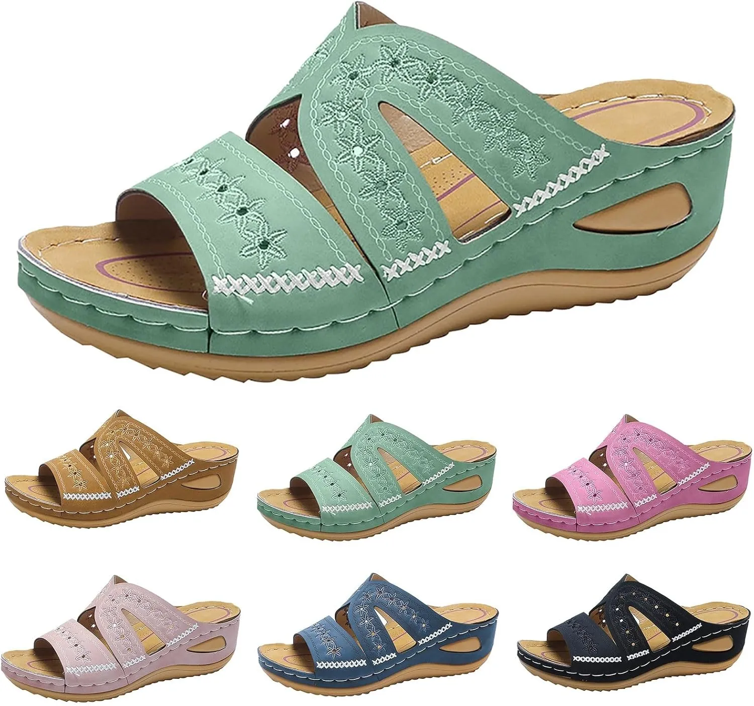 Women Toe Sandals Crystal Jelly Beach Flip Flops Female Students Korean Fashion Wear Neon Sandals for Women