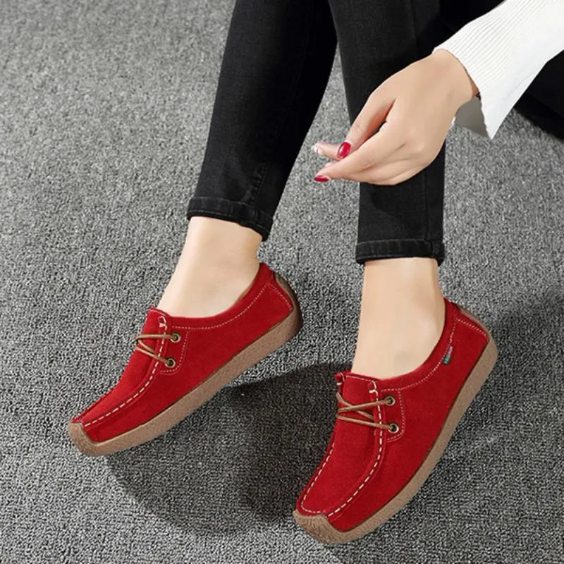Women's Casual Suede Flats
