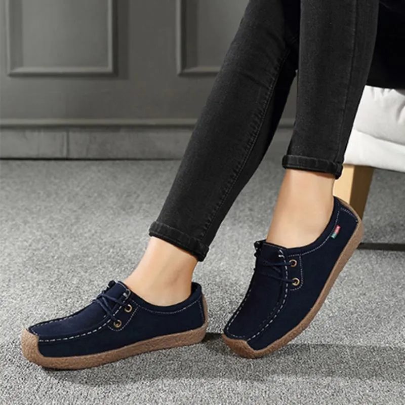 Women's Casual Suede Flats