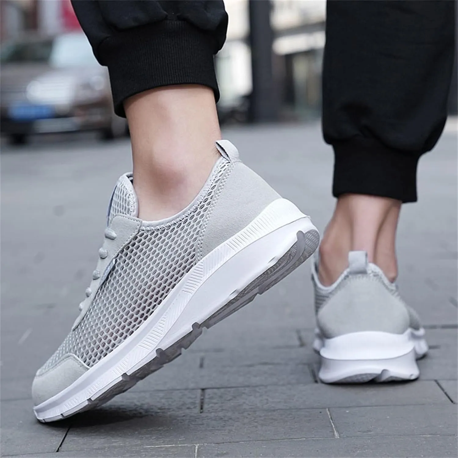 Work Shoes for Men Non Slip Casual Sneakers Lightweight Comfort Walking Shoes Non Slip Sneaker Running Shoes