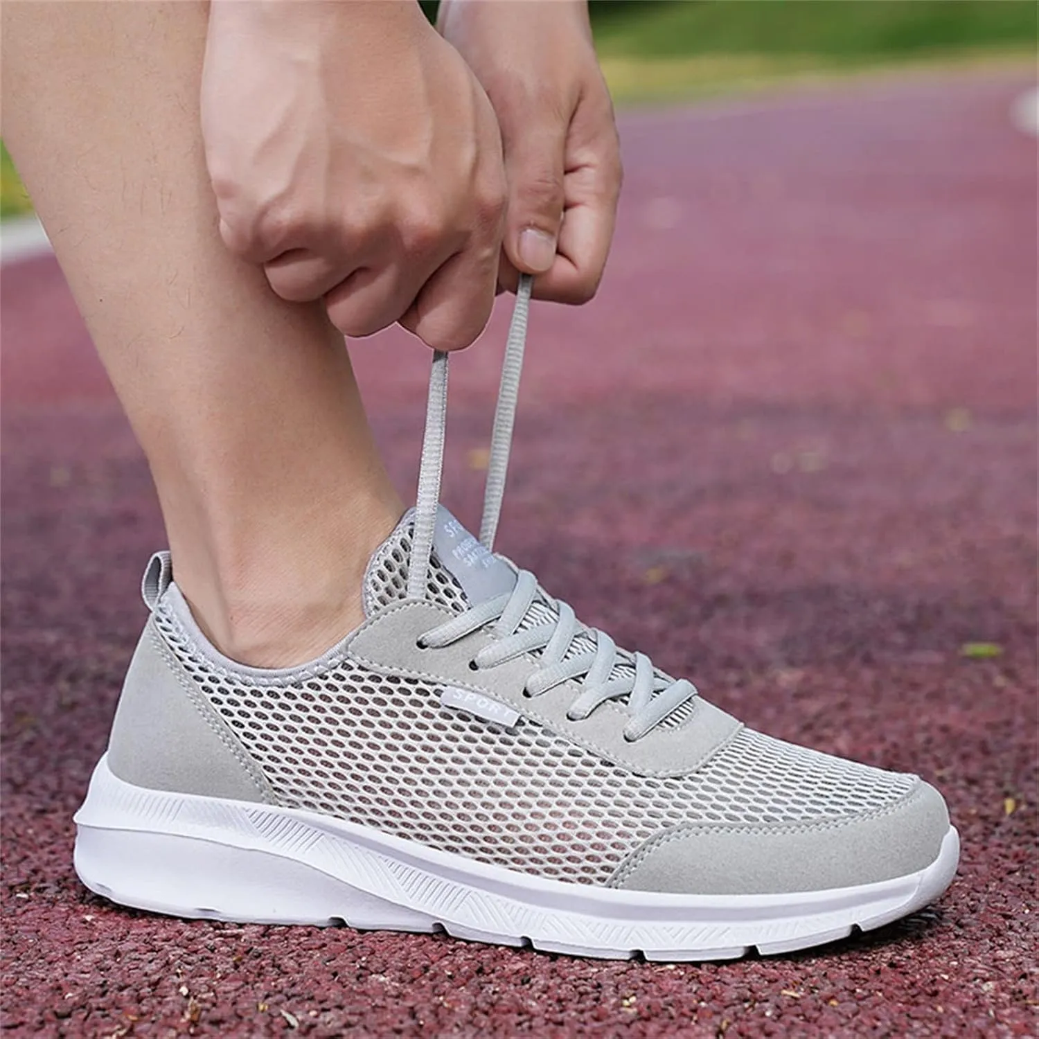 Work Shoes for Men Non Slip Casual Sneakers Lightweight Comfort Walking Shoes Non Slip Sneaker Running Shoes